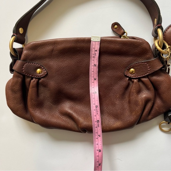 Vintage Juicy Couture Leather Purse Brown Y2K Handbag G&P 2000’s - Picture 15 of 16